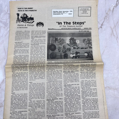 1985 Spring - In the Steps of the Treasure Hunter Newspaper Boynton Beach FL M11