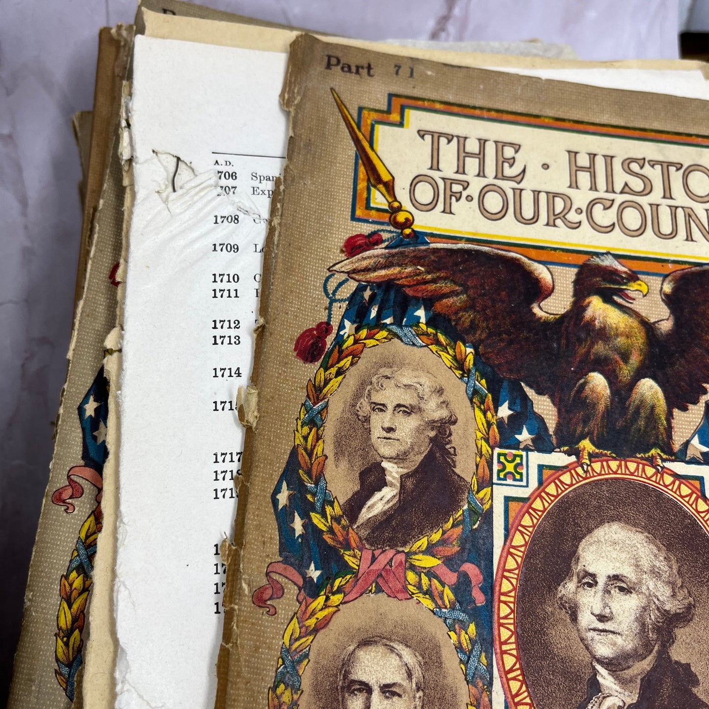 1905 The History Of Our Country Original Complete 72 Book Set Edward Ellis