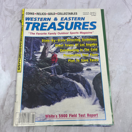 1987 Jan - Western & Eastern Treasures Magazine - Treasure Hunting Gold TA9