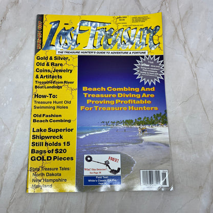 2001 June - Lost Treasure Magazine - Treasure Hunting Gold Prospecting M14