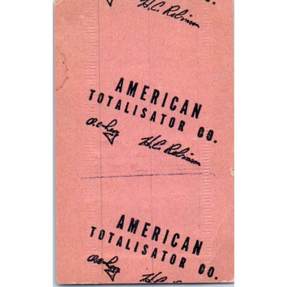 Longacres Racing Stub 10th Race June 1 1963 Renton WA AE2