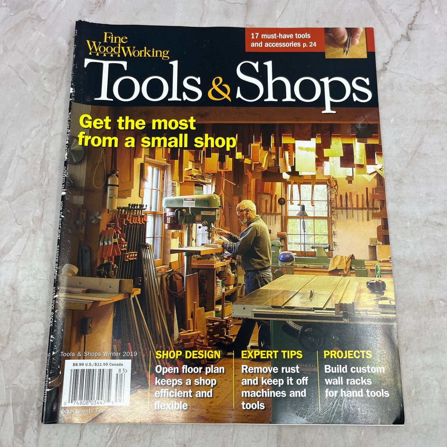 Tools & Shops - Winter 2019 - Taunton's Fine Woodworking Magazine M36
