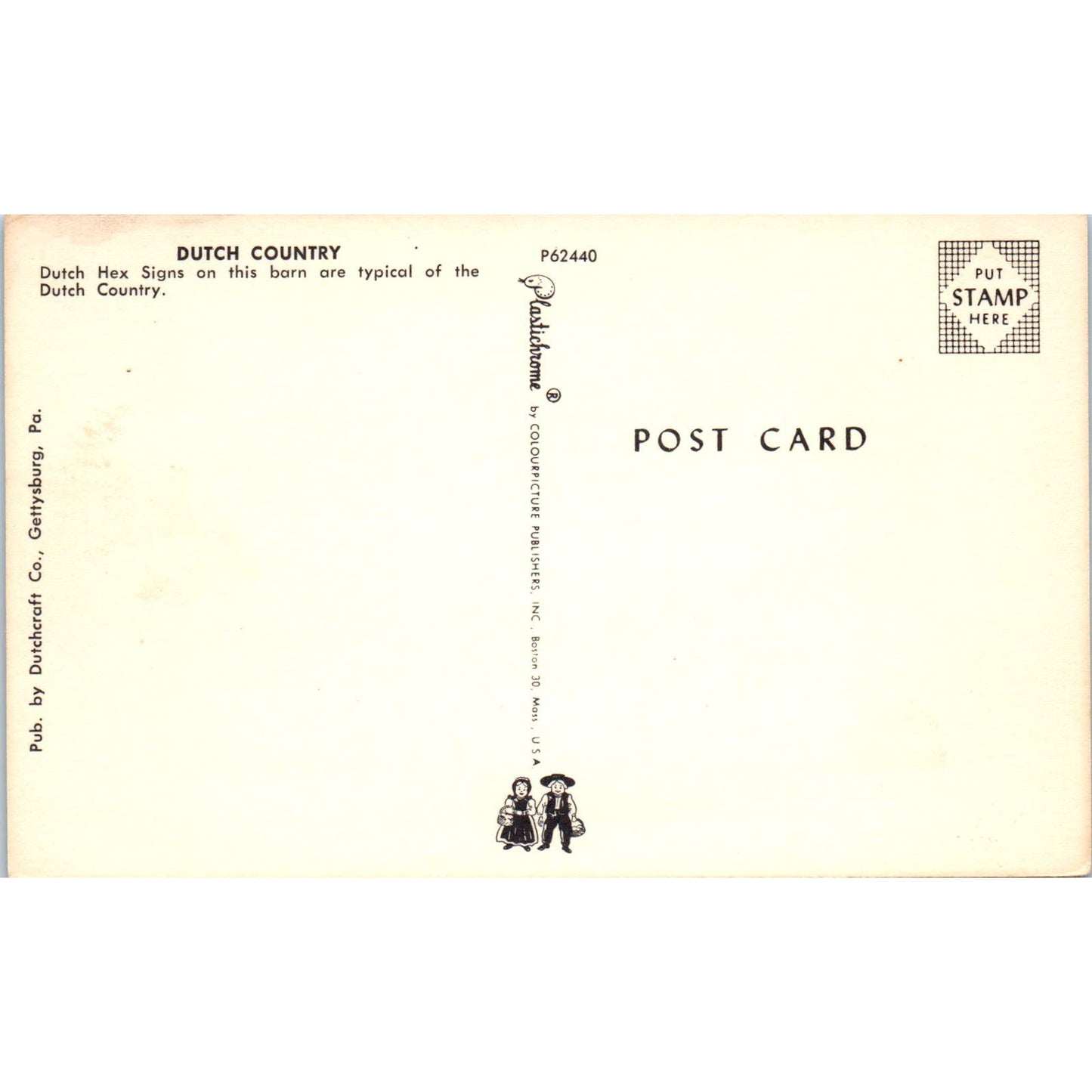 Dutch Hex Barn Signs Pennsylvania Dutch Country Postcard PD8