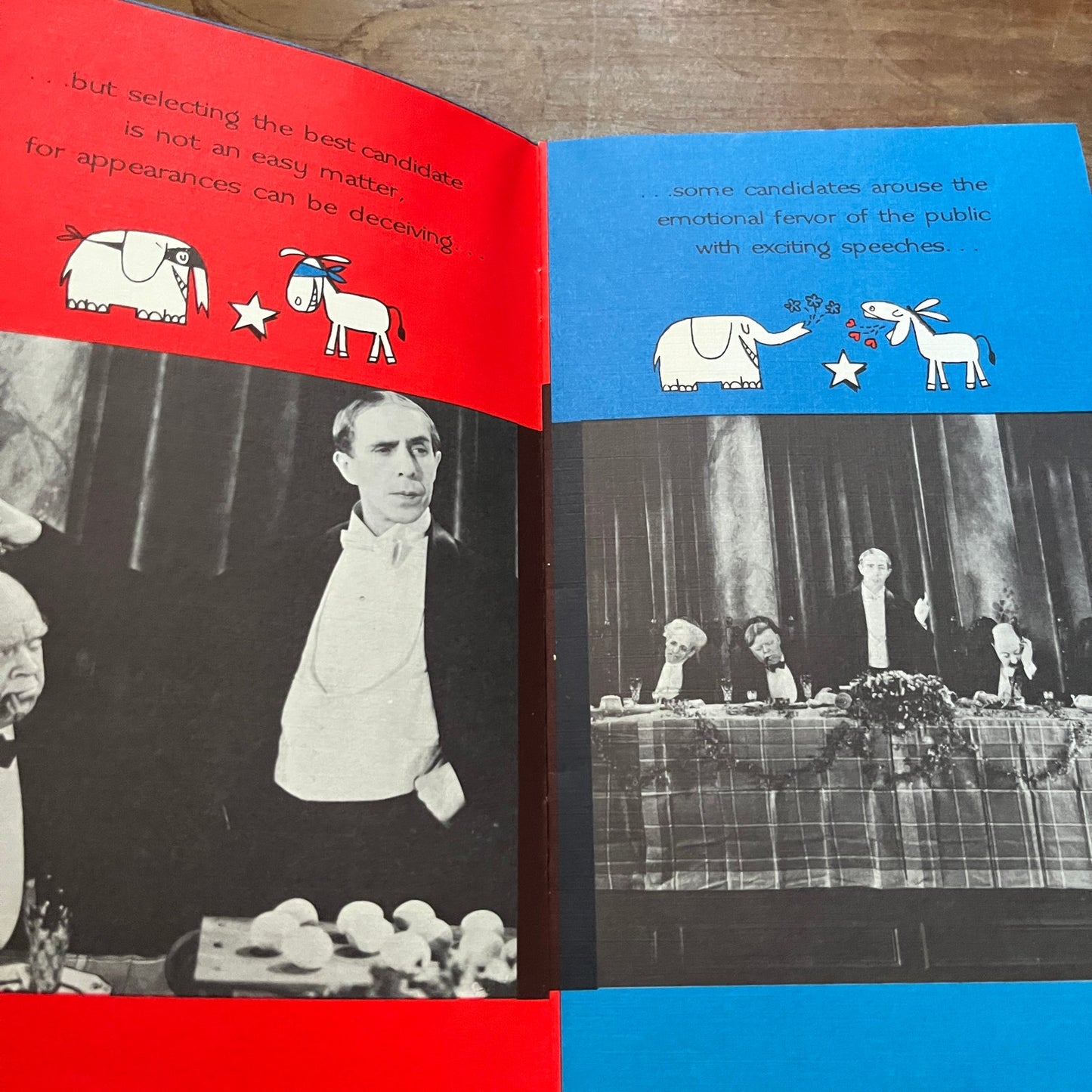 1968 The Political Picture (Elections Can Be Fun) Poli-Tick-Lers Booklet TH2-TB6