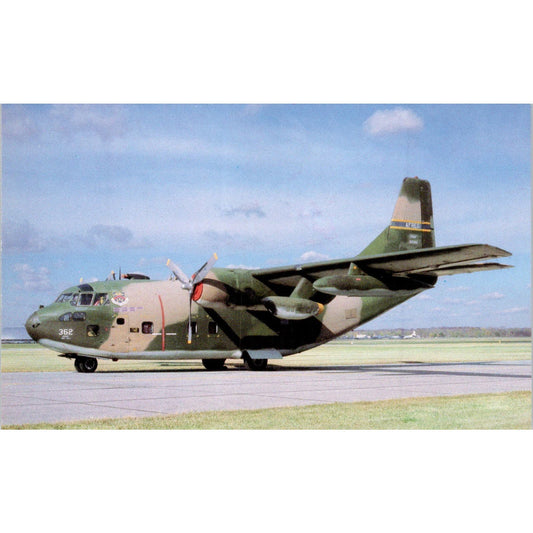 Fairchild C-123K Provider Vintage Postcard TG8-PC