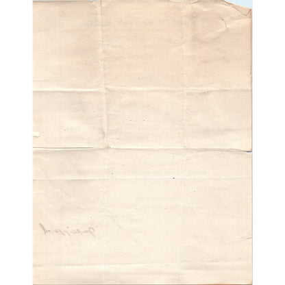 1919 Farley, Harvey & Co Dry Goods Boston MA Billhead Letterhead D17