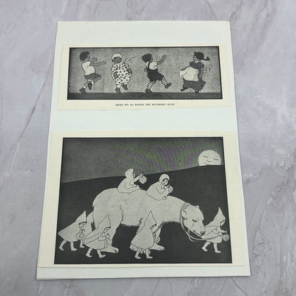 Antique c1920s Illustrations The Star Children - Alfred Listal Mulberry Bush V18