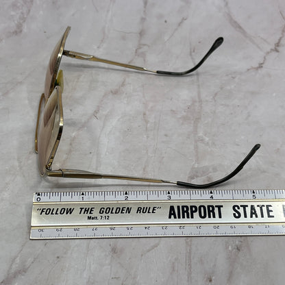 Vintage Gold Tone Klixx Aviator Glasses Eyeglasses Frames TH9-G3-1
