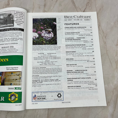 2004 July - Bee Culture Magazine - Bees Beekeeping Honey M9