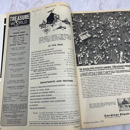 1973 Nov - Long John Latham's Treasure World Magazine - Treasure Hunting M13