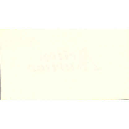 Jim Casey Rick Potter Action Auction Portland OR Vintage Business Card SE3-B16