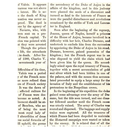 Young Charles VI in the Forest of Mans 1911 Engraving Print AF5-7