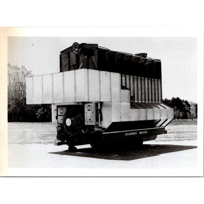 M-C Continuous Grain Dryer 5x6.75" Vtg Black and White Farming Photograph AJ2-3