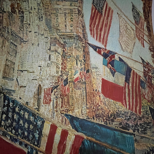 Allies Day May by Childe Hassam 14x17" Art Print FL1