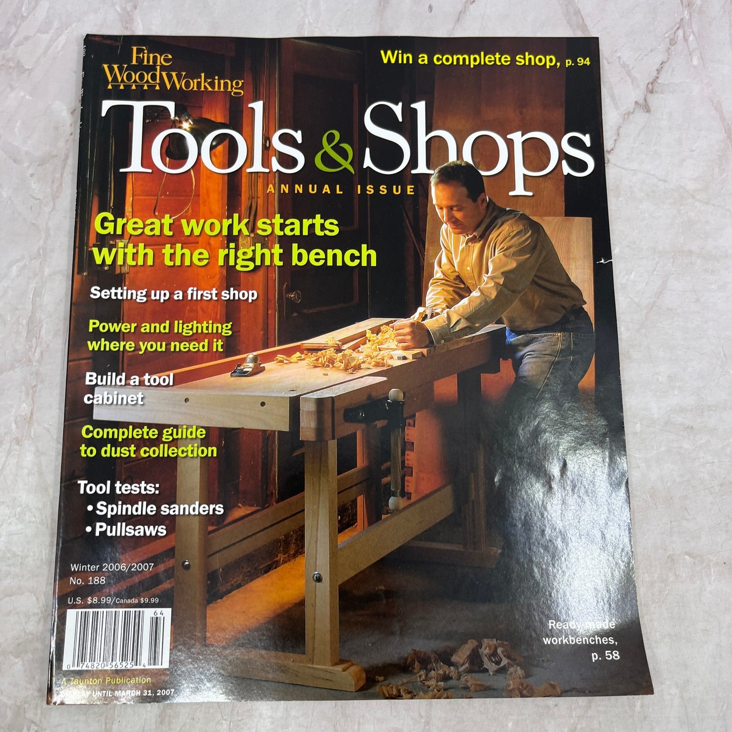 Tools & Shops - Winter 2007 - Taunton's Fine Woodworking Magazine M36