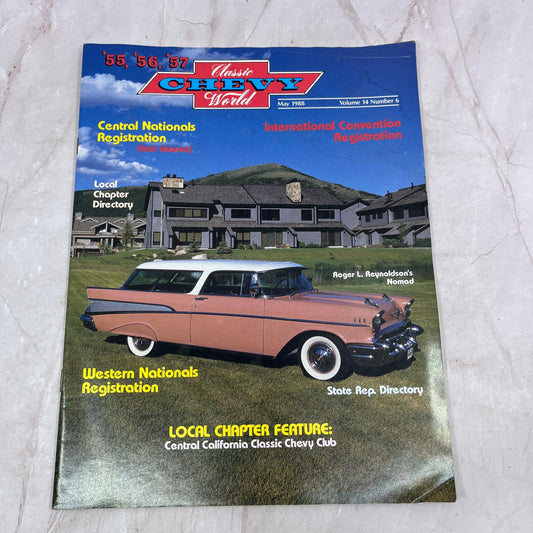 Roger Reynoldson Nomad '55, '56, '57 Classic Chevy World Magazine - May 1988 M29