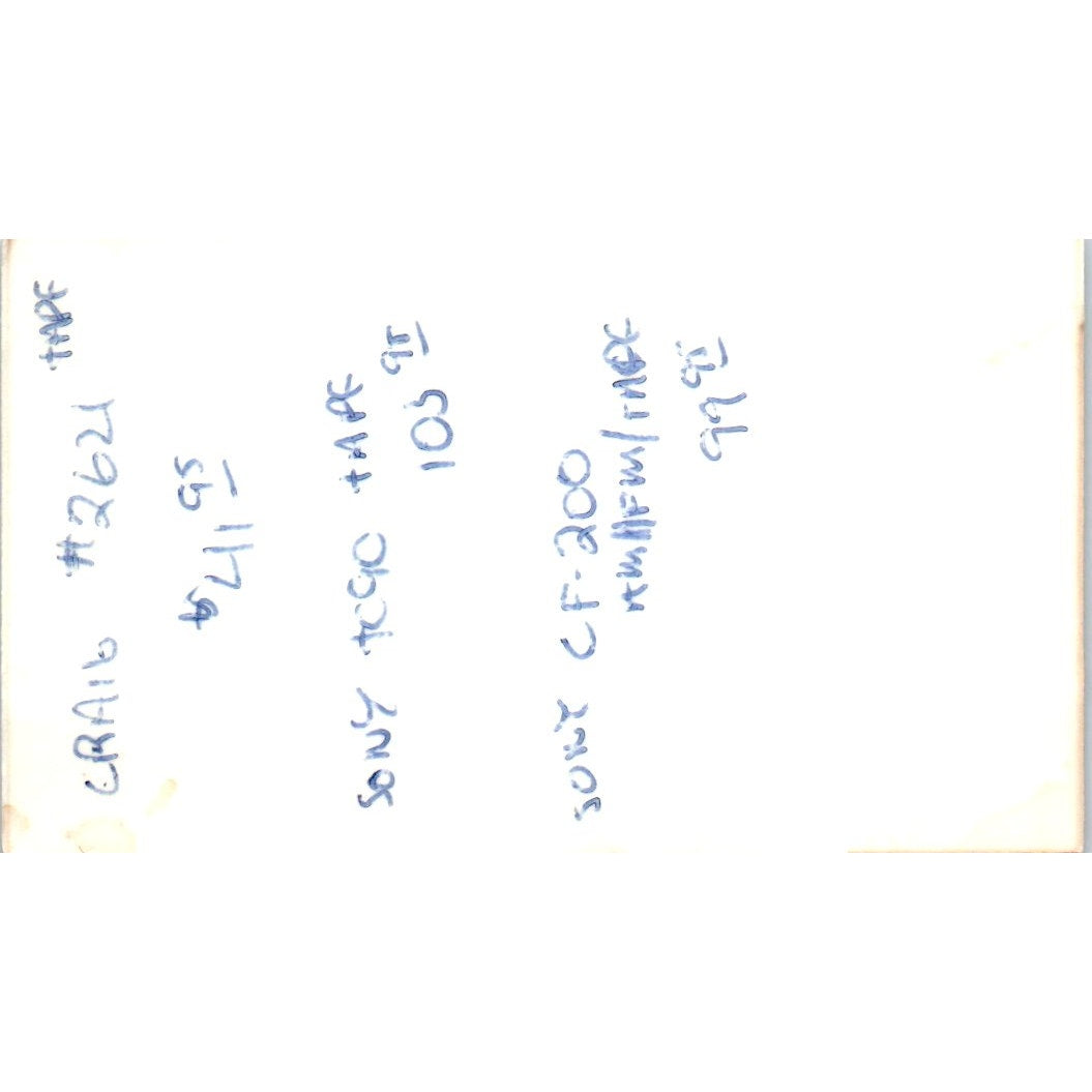 Sandy's Kodak Cameras Jack Fletcher Portland OR Vintage Business Card SD8-B17