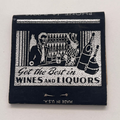 Wethersfield Package Store Wethersfield CT Vintage Matchbook Cover TB8-MB-7