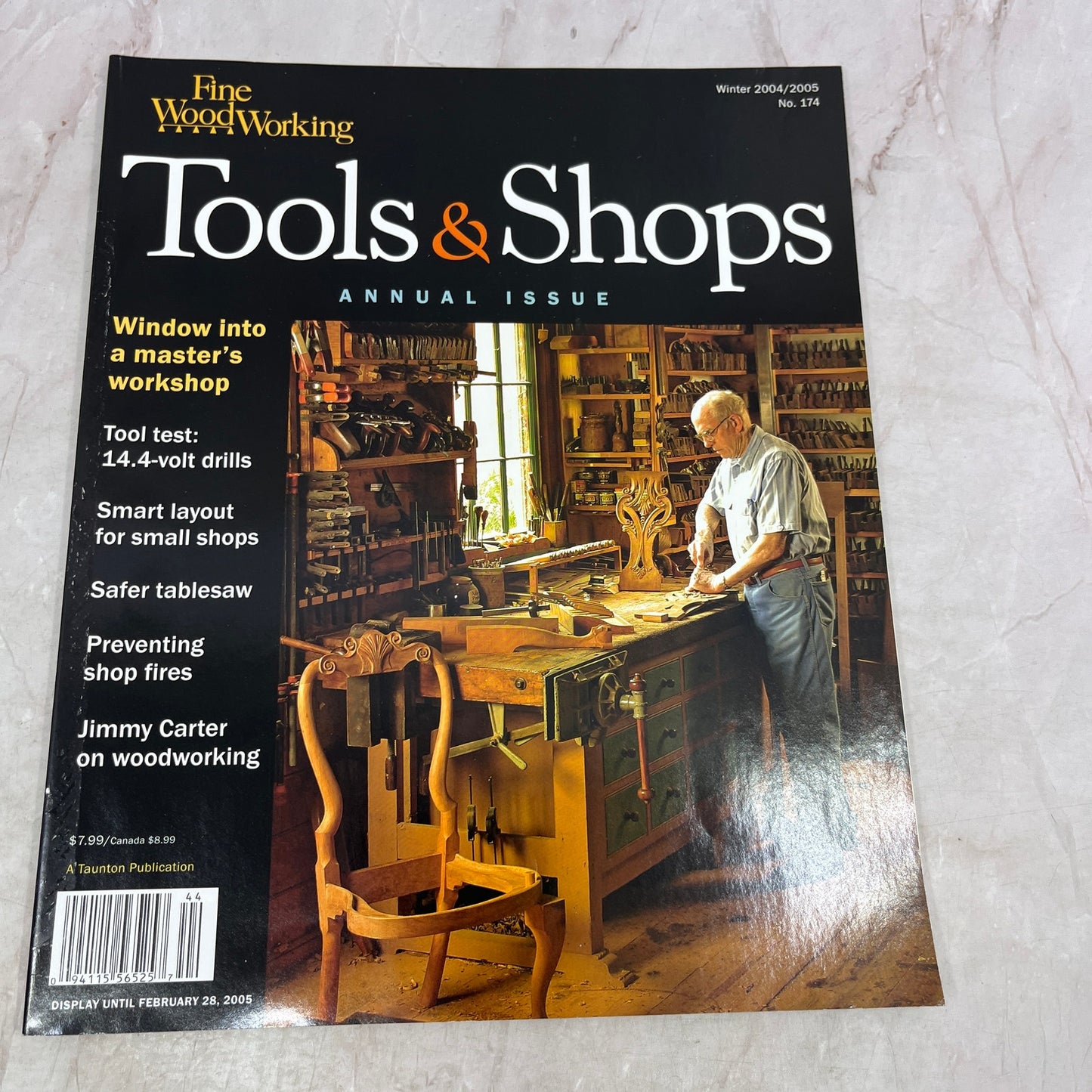 Tools & Shops - Winter 2005 No 174 - Taunton's Fine Woodworking Magazine M34