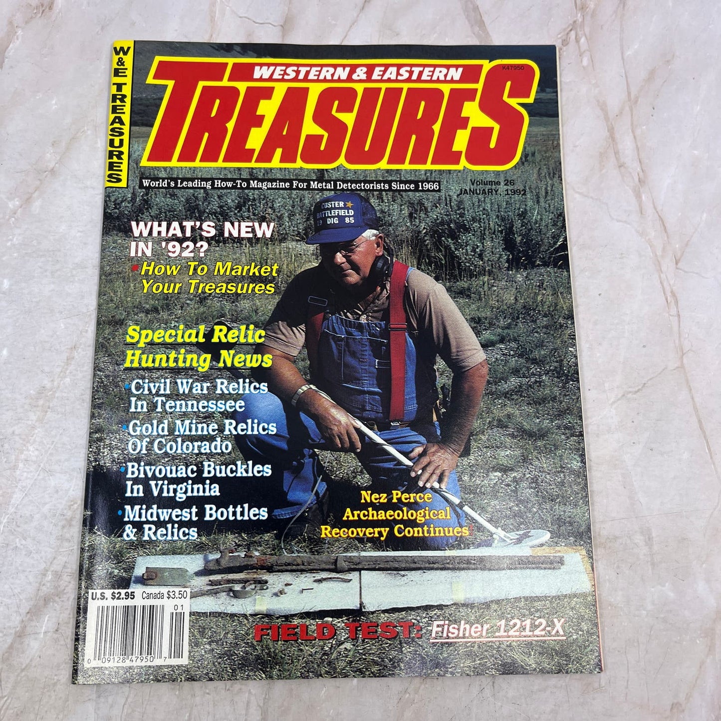 1992 Jan - Western & Eastern Treasures Magazine - Treasure Hunting Gold M12