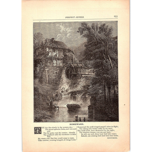 Homeward, No Religion Without Mysteries Chateaubriand 1884 Poem TA5-CJ-2