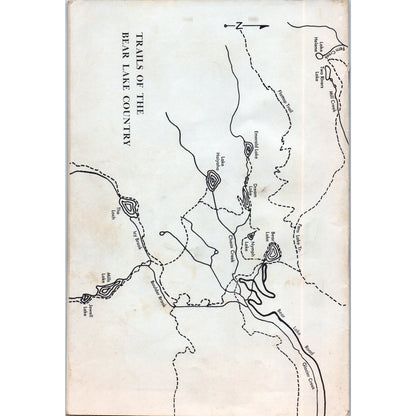 1971 Bear Lake Nature Trail Rocky Mountain National Park Travel Booklet AD8-R8