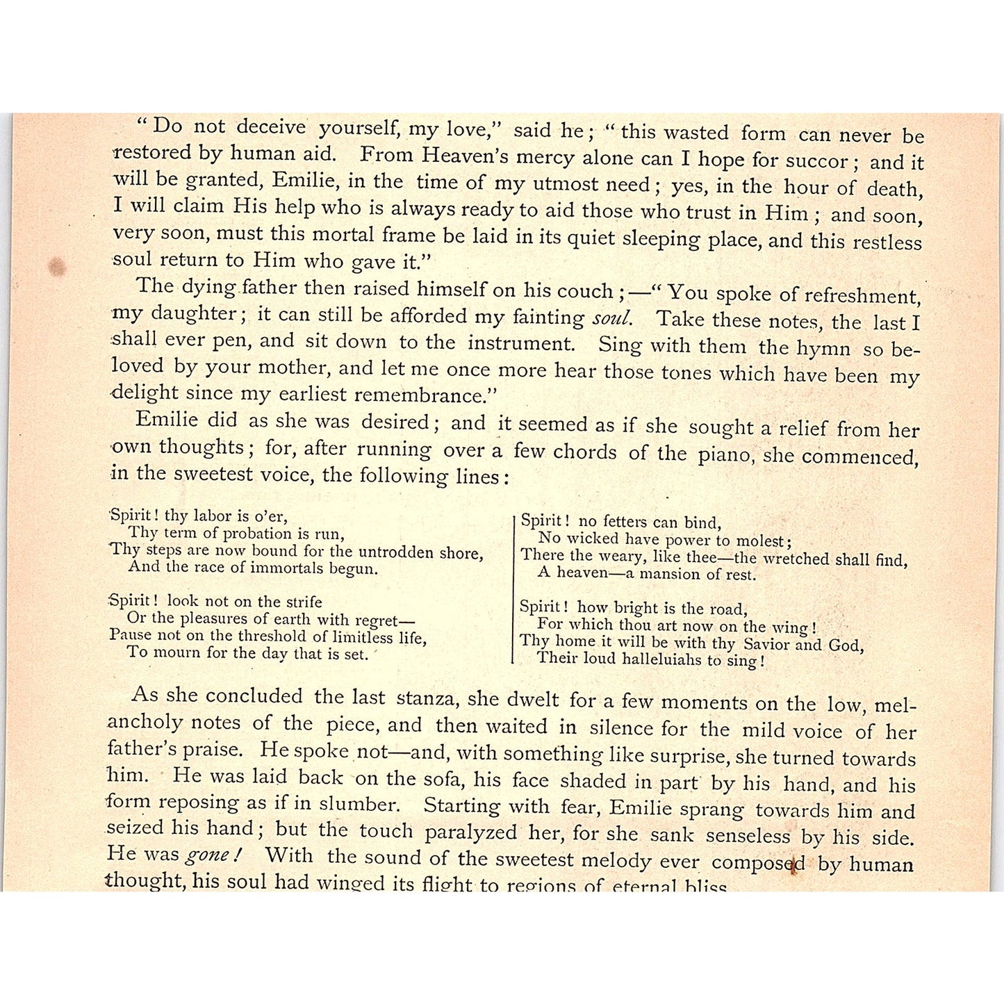 Millionaire and Barefoot Boy - G.T. Lanigan 1884 Poem AG3-1