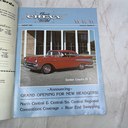 Rear End Swapping - '55, '56, '57 Classic Chevy World Magazine - Aug 1980 M30