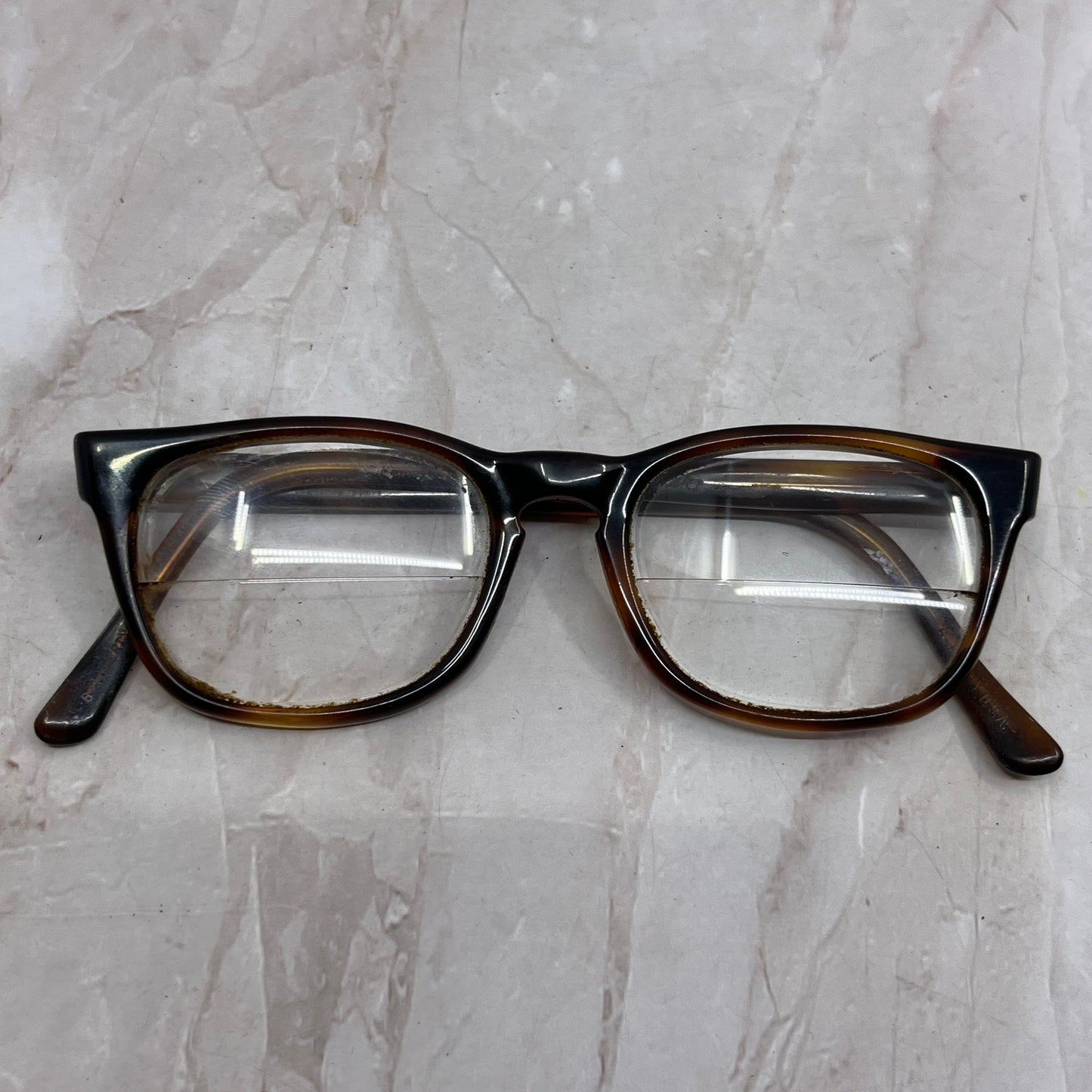 Retro Horn Rim Tortoise Shell Acrylic Sunglasses Eyeglasses Frames TG7-G3-4