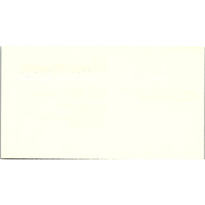 Merrill Lynch Mark E. Rhodes Houston Texas Vintage Business Card SB4-B1
