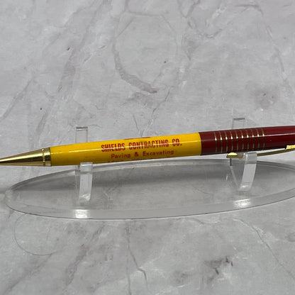 Vintage Shields Contracting Paving & Excavating Sample Mechanical Pencil SC1-P