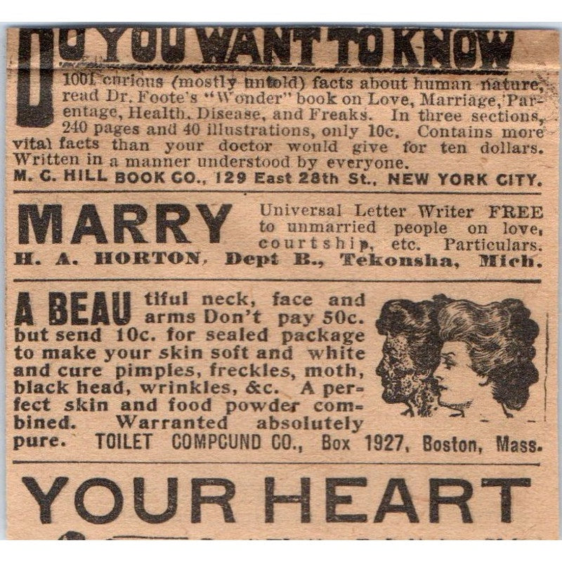 Gold Eye Needles United States Supply Co Greenville PA 1910 Magazine Ad AF1-CM2