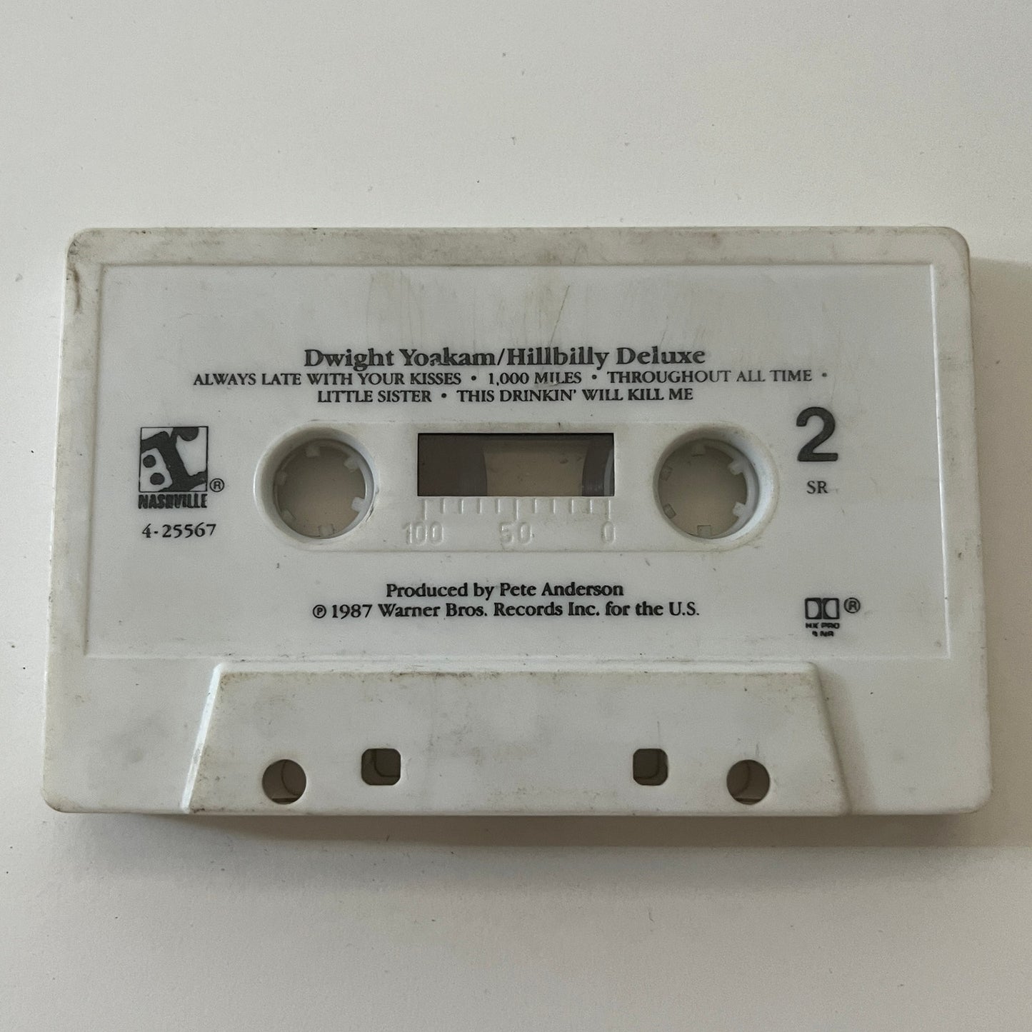 Dwight Yoakam Hillbilly Deluxe Cassette Tape TB6-OT1