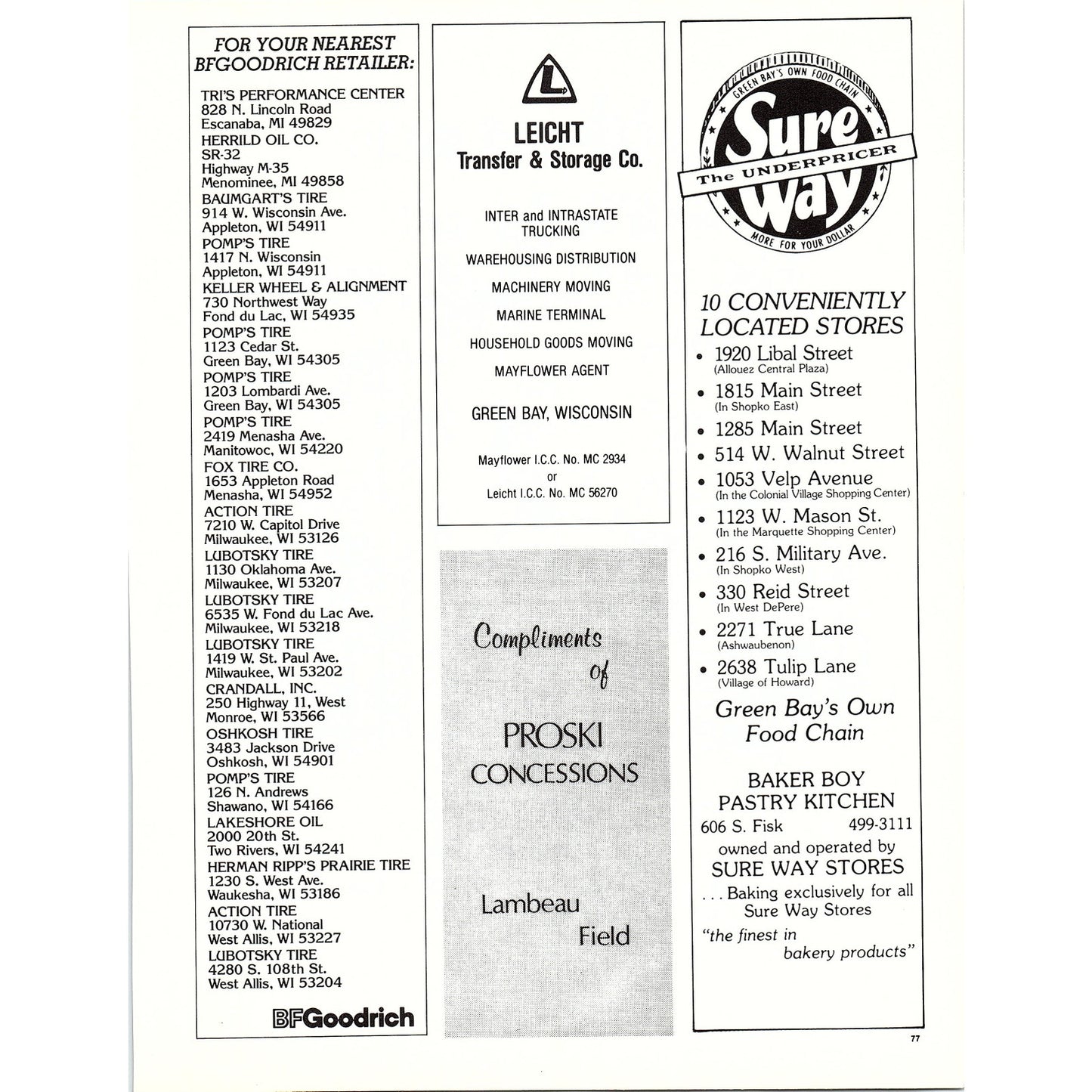 WBAY-TV Action News Joe Schmit Ken Lass Ken Kraus 8x11" 1981 Ad D26