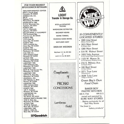 WBAY-TV Action News Joe Schmit Ken Lass Ken Kraus 8x11" 1981 Ad D26