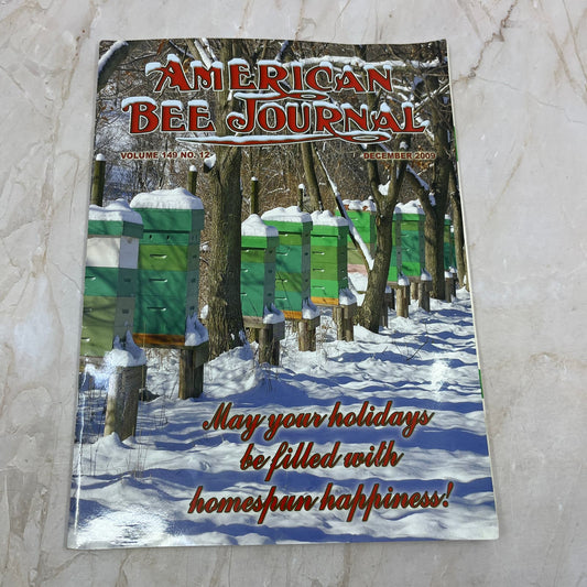 2009 Dec American Bee Journal Magazine Bees Beekeeping Honey M8