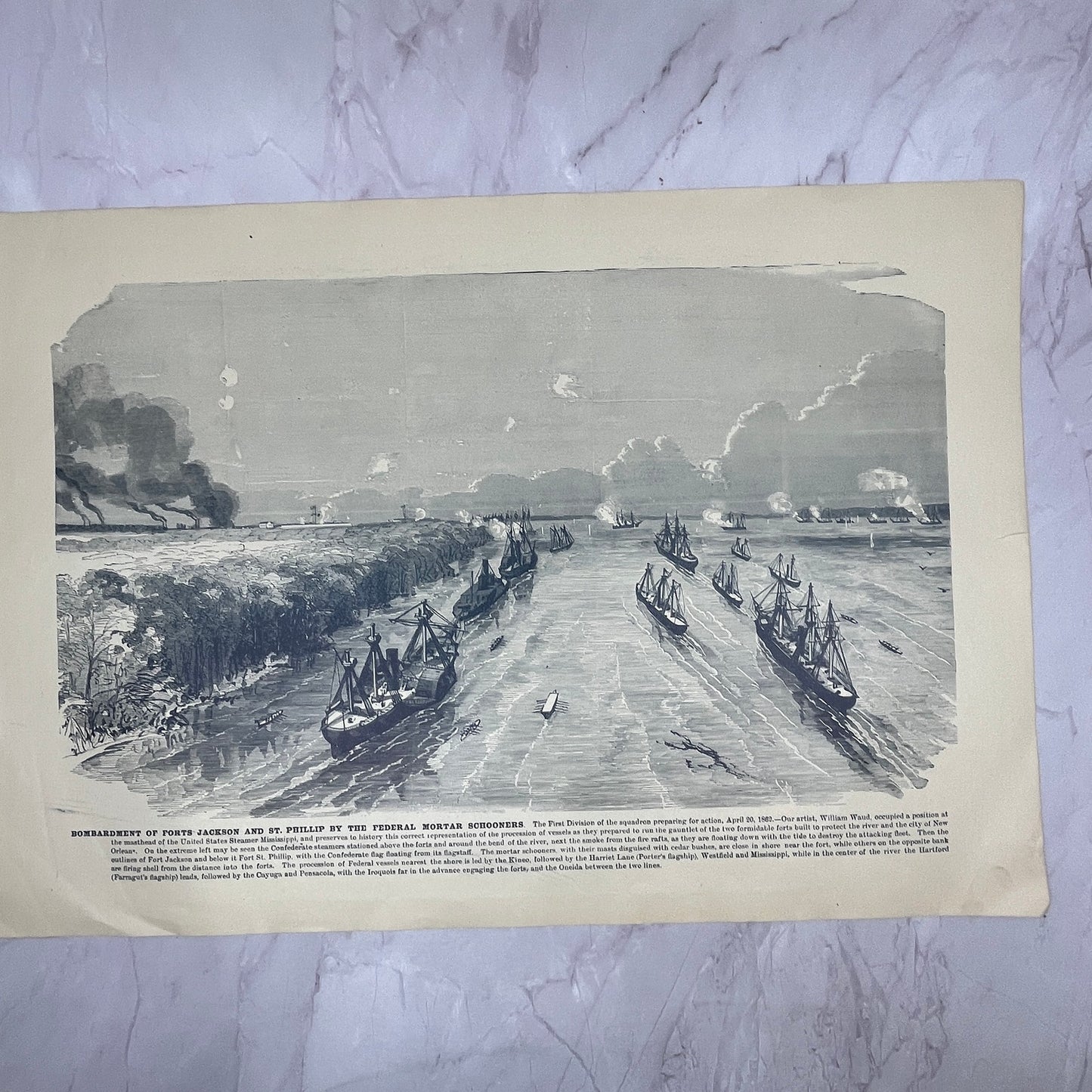 Wheeler's Cavalry Jasper TN, Bombardment of Ft Jackson, St. Philip 1894 V14-5