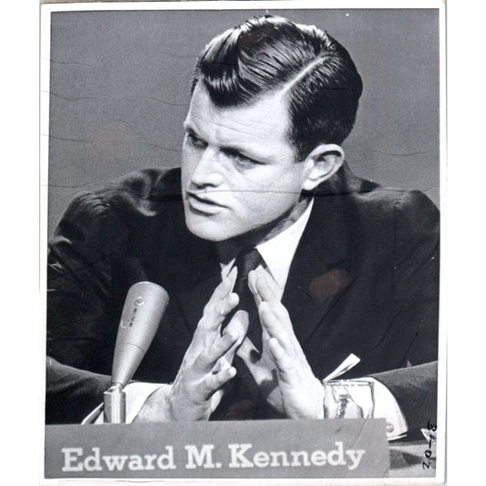 Senator Edward M. Ted Kennedy 1966 6.5x8 Original Press Photo D1-P