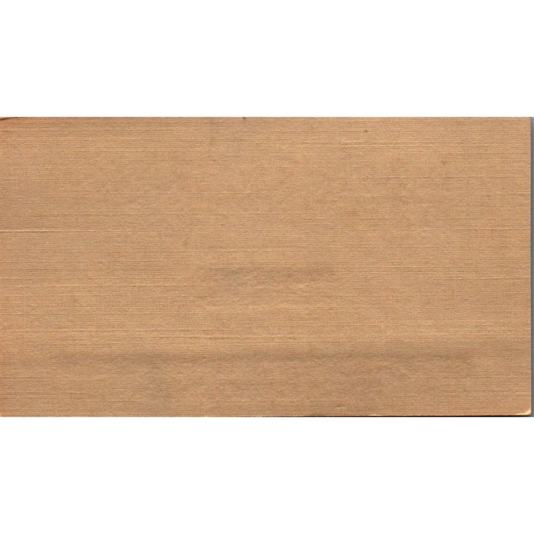 Elmer T DeHart Jr Lamar-Rier Oaks Financial Houston Vintage Business Card SE3-B9