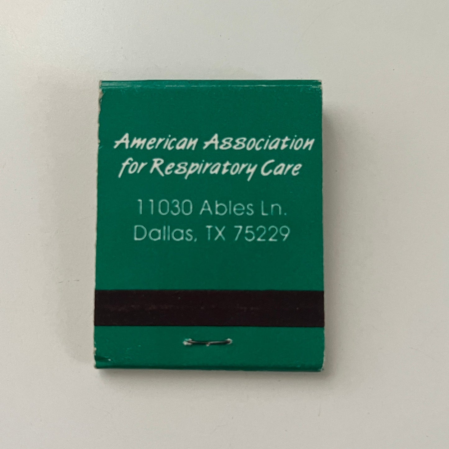 American Association for Respiratory Care Dallas Vintage Joke Matchbook TB7-XSM