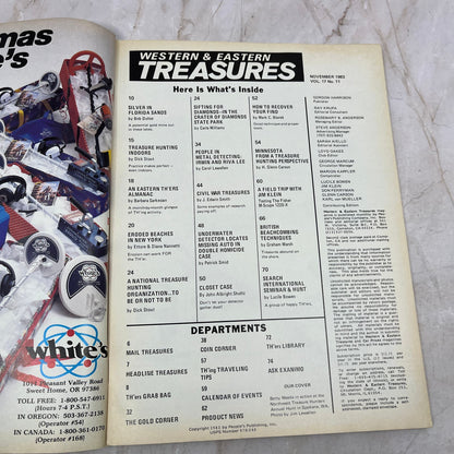 1983 Nov - Western & Eastern Treasures Magazine - Treasure Hunting Gold M13