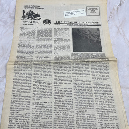 1985 Fall - T.H.A. Treasure Hunter News Newspaper - Boynton Beach FL M11-2