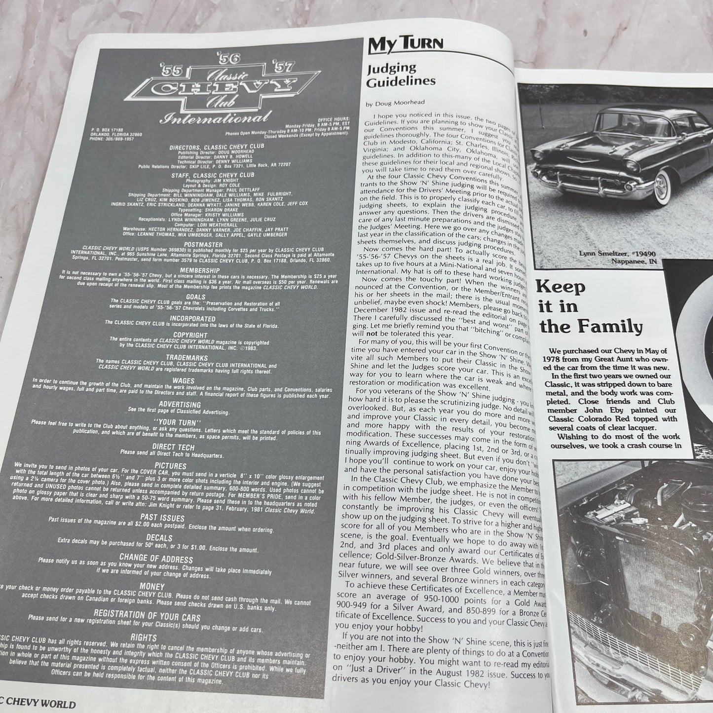 Rocker Moulding Install '55, '56, '57 Classic Chevy World Magazine Jun 1983 M29