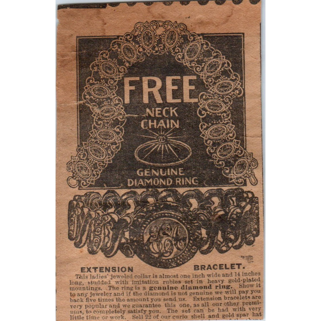 Geo S. Beck's Wonder-Workers for Men Springfield OH 1906 Original Ad AB6-CL1