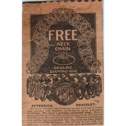 Geo S. Beck's Wonder-Workers for Men Springfield OH 1906 Original Ad AB6-CL1