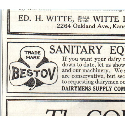 Tywacana Farms A.E. Wright LI NY Berkshires 1913 Magazine Advertisement AE7-N7