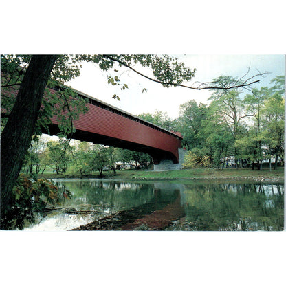 Wertz's Covered Bridge Reading Pennsylvania Covered Bridge Postcard PC5