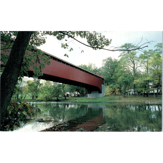 Wertz's Covered Bridge Reading Pennsylvania Covered Bridge Postcard PC5