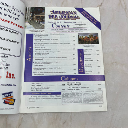 2009 Sept American Bee Journal Magazine Bees Beekeeping Honey M8