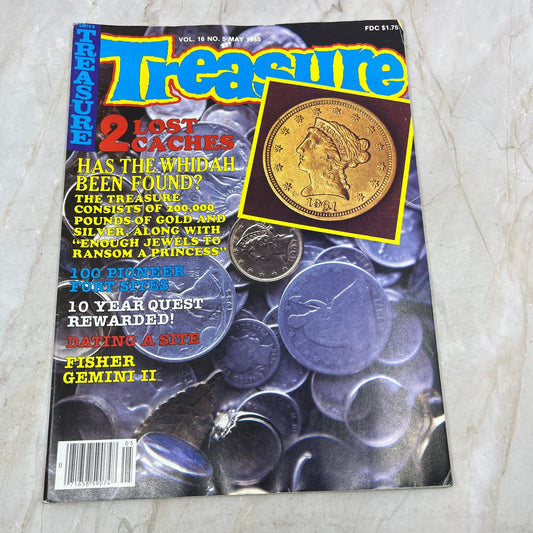 1985 May - Treasure Magazine - Treasure Hunting Metal Detecting Gold Coins M10